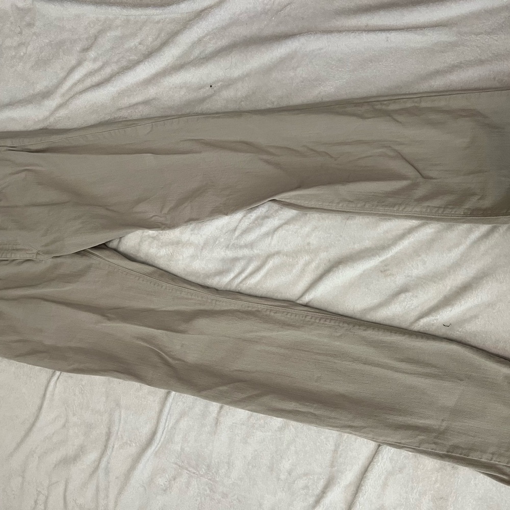 Mott & Bow Tan Chinos Lightweight Cotton Blend